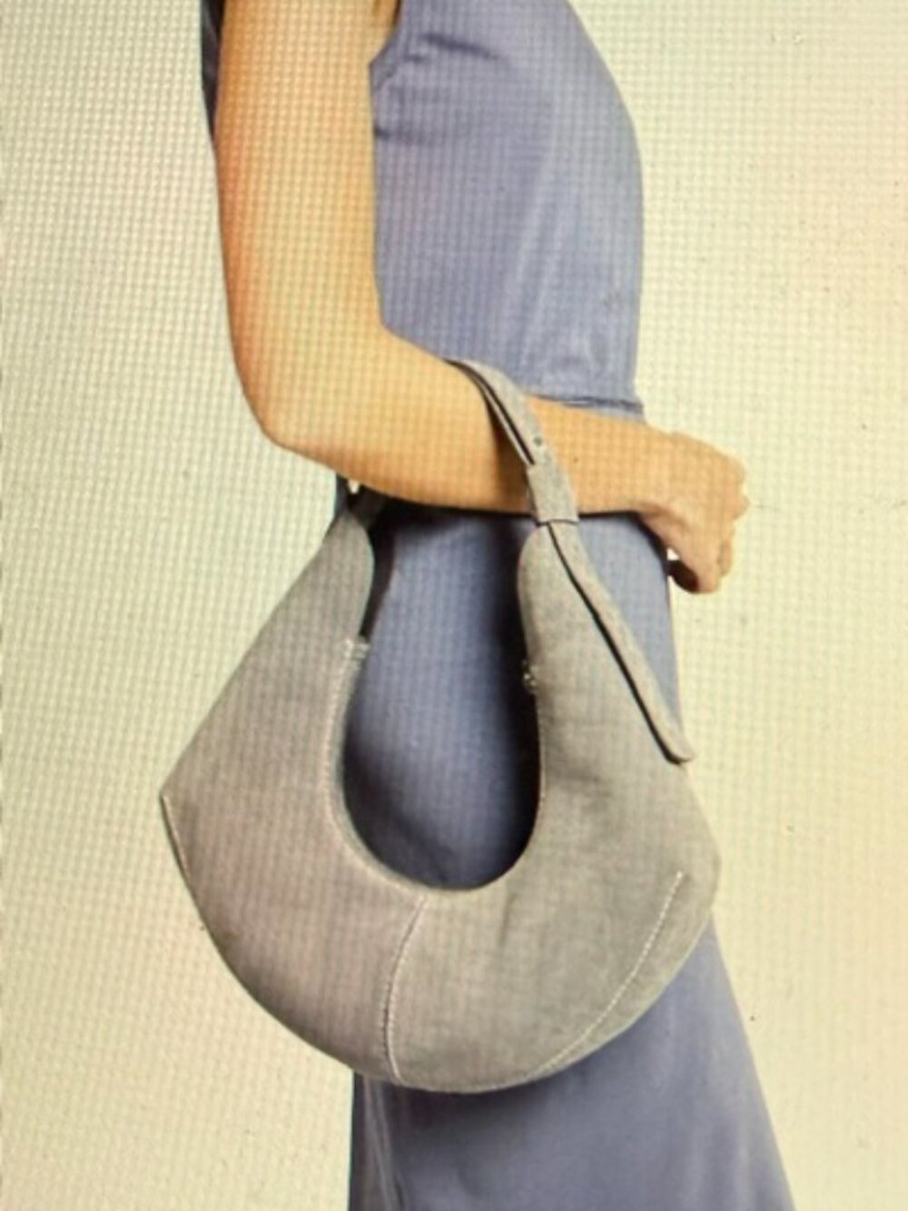 Proenza Schouler White Label Chrystie Shoulder Bag - Grey Suede Never been used!